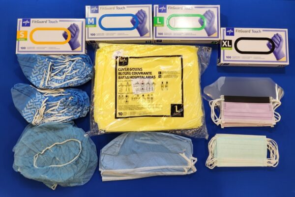 Personal Protective Equipment Kit for (10) people