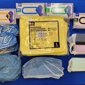 Personal Protective Equipment Kit for 15 people