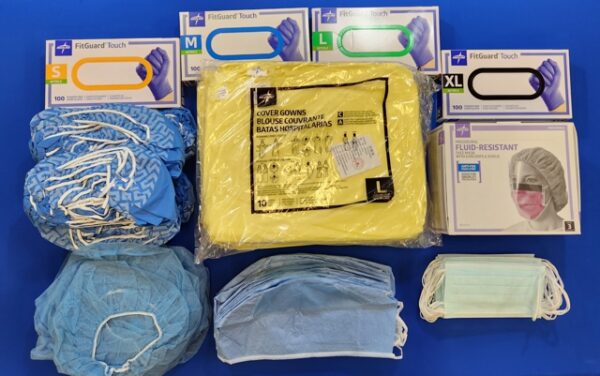 Personal Protective Equipment Kit for 25 people